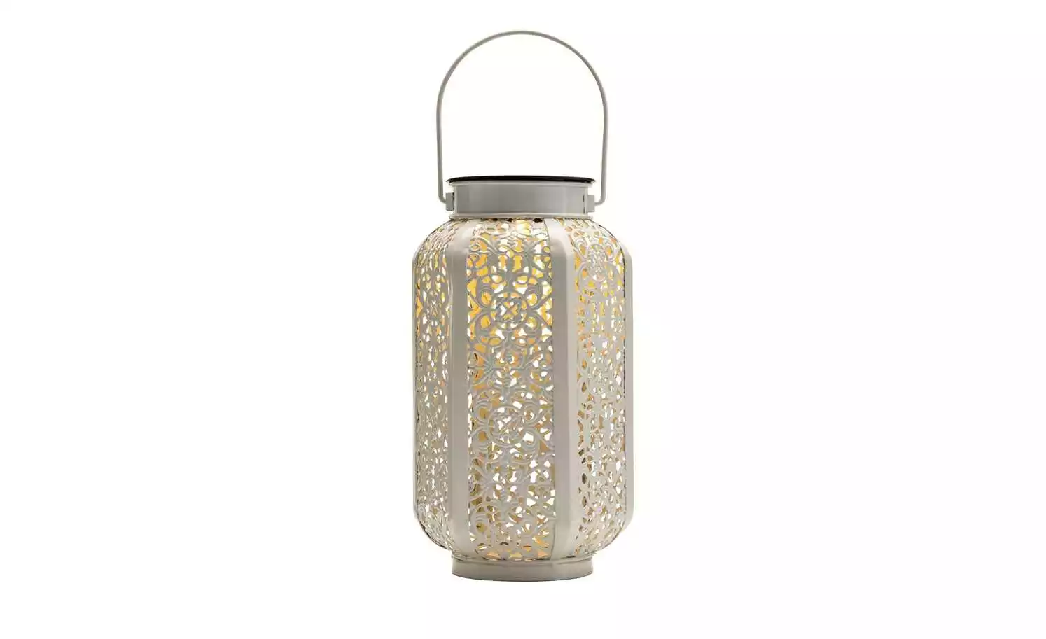 Solar-Tischleuchte, Orient Weiß 9 Solar-Tischleuchte, Orient Weiß – Bild 7