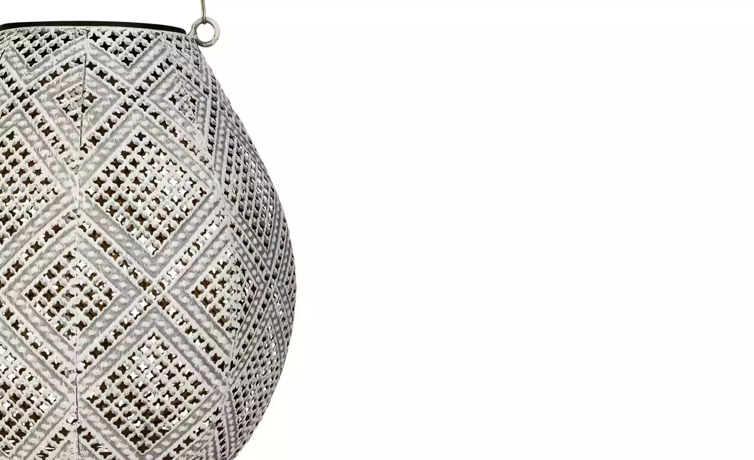 Solar-Tischleuchte, Seil Orient Weiß 5 Solar-Tischleuchte, Seil Orient Weiß – Bild 3