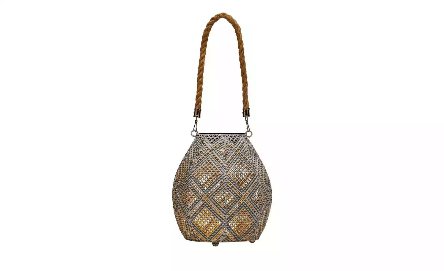 Solar-Tischleuchte, Seil Orient Weiß 8 Solar-Tischleuchte, Seil Orient Weiß – Bild 6