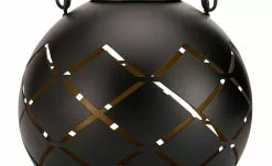 Metall Solar-Tischleuchte, Schwarz -Garten Verkäufe 10687884 5 202201131238