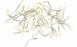 Friend Led-Außenlichterkette, 50 Flammig, Weiß