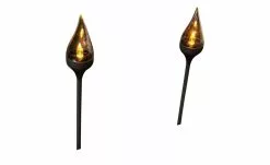 Led-Solar-Spieße, 2Er-Set Klar/Schwarz, -Garten Verkäufe 10689019 5 202201181236