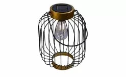 Led-Solar-Tischleuchte, Schwarz/Goldfarben -Garten Verkäufe 10689143 3 202201181236