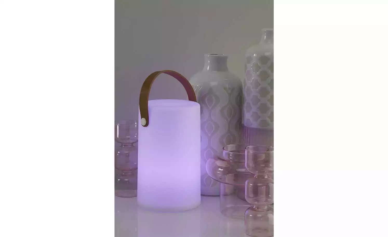 Akku-Led-Tischleuchte Trio Weiß 4 Akku-Led-Tischleuchte Trio Weiß – Bild 2