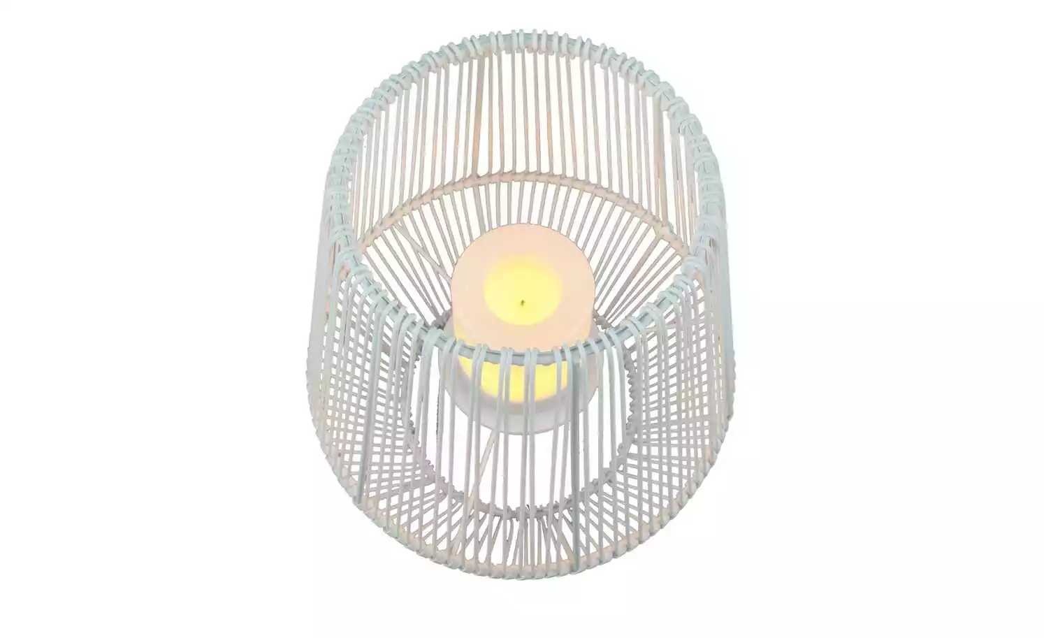 Trio Solar-Außen-Tischleuchte, Weiß 5 Trio Solar-Außen-Tischleuchte, Weiß – Bild 3