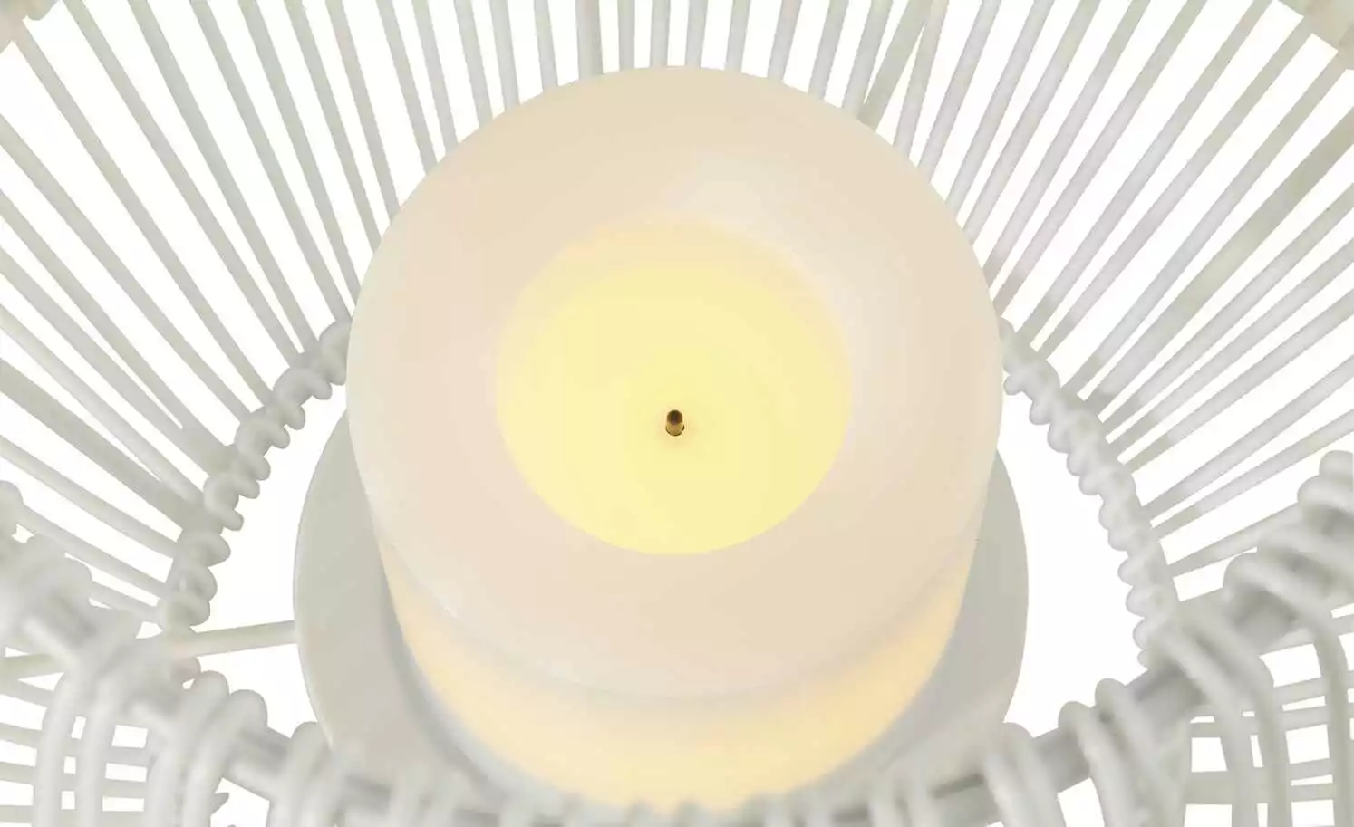 Trio Solar-Außen-Tischleuchte, Weiß 7 Trio Solar-Außen-Tischleuchte, Weiß – Bild 5