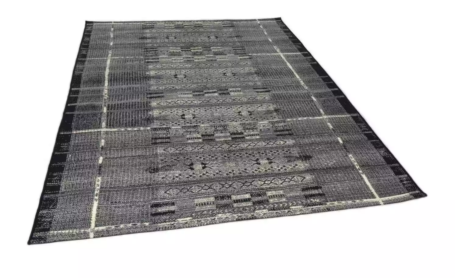 Gino Falcone Teppich 100|Cm Cm 60|Cm 60X100 Grau 4 Gino Falcone Teppich 100|Cm Cm 60|Cm 60X100 Grau – Bild 2