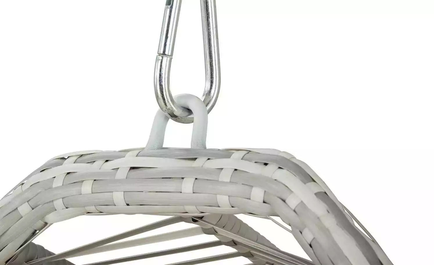 Hängesessel | Tahiti Ii Hellgrau Weiß 15 Hängesessel | Tahiti Ii Hellgrau Weiß – Bild 13