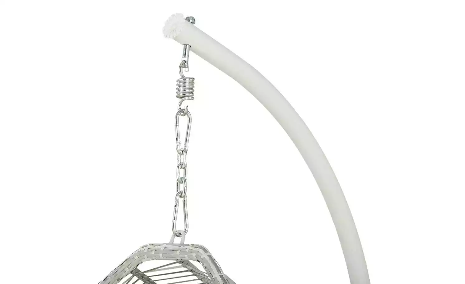 Hängesessel | Tahiti Ii Hellgrau Weiß 7 Hängesessel | Tahiti Ii Hellgrau Weiß – Bild 5