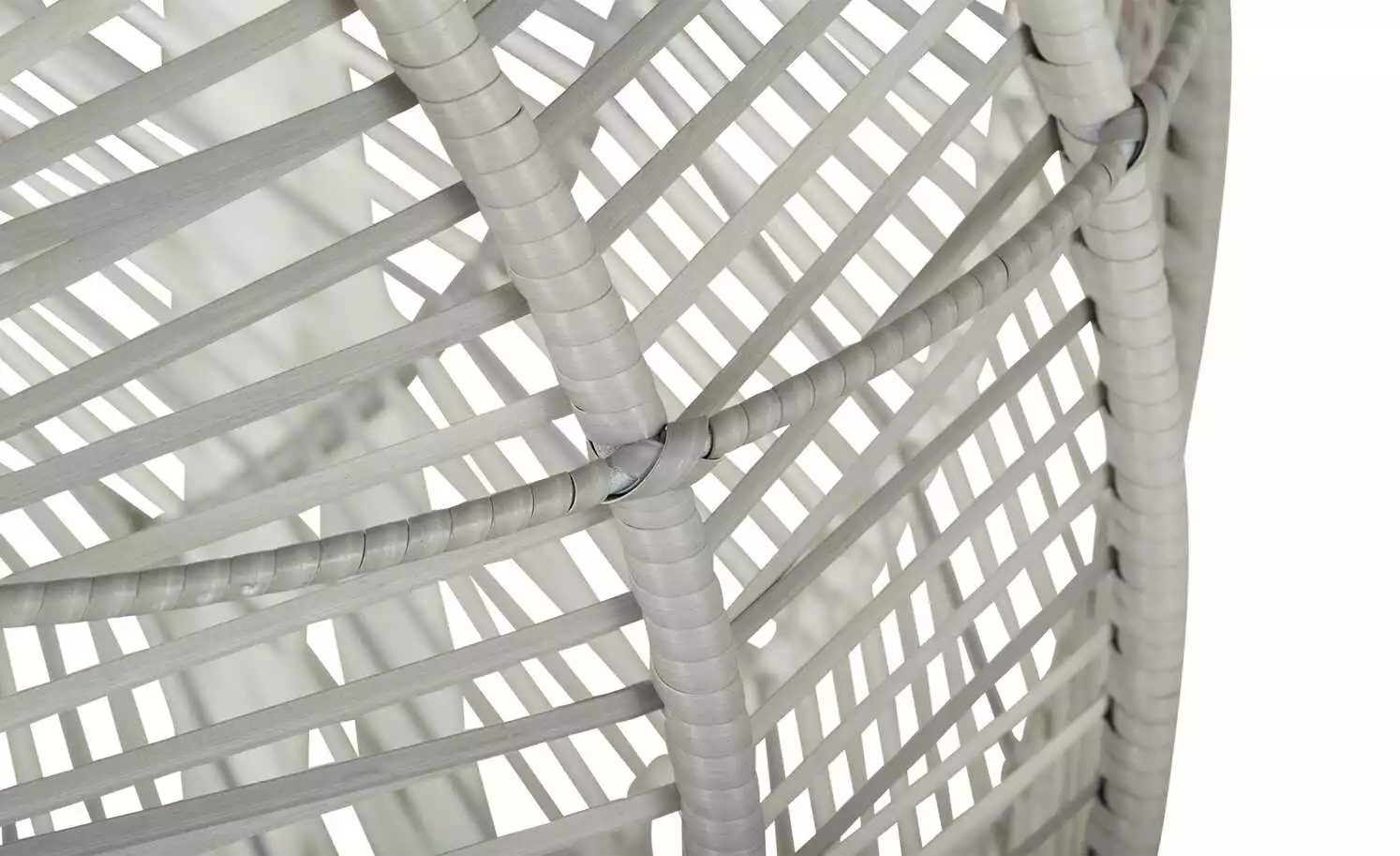 Hängesessel | Tahiti Ii Hellgrau Weiß 10 Hängesessel | Tahiti Ii Hellgrau Weiß – Bild 8