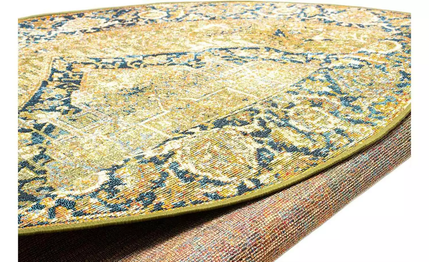 Tom Tailor Teppich 100|Cm 100 Cm Ø 0,5|Cm Grün 7 Tom Tailor Teppich 100|Cm 100 Cm Ø 0,5|Cm Grün – Bild 5