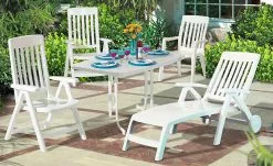 Sieger Stapelsessel Weiß